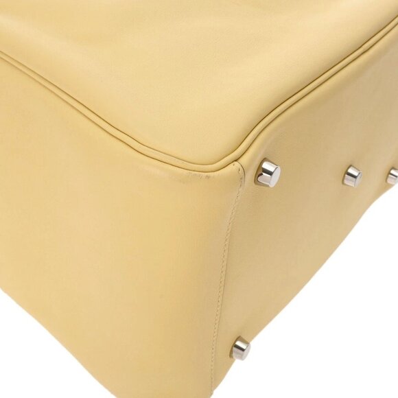 HERMES Lindy 30 2WAY Jaune poussin hand bag - Picture 6 of 10